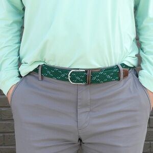 Roostas The Magazine Woven Elastic Stretch Belt